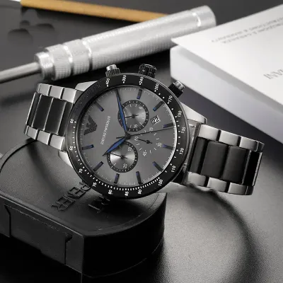 Emporio Armani Mario Two-Tone Men's Watch